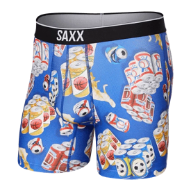 SAXX Men's Volt Boxer Brief Underwear - Six Pack Sport