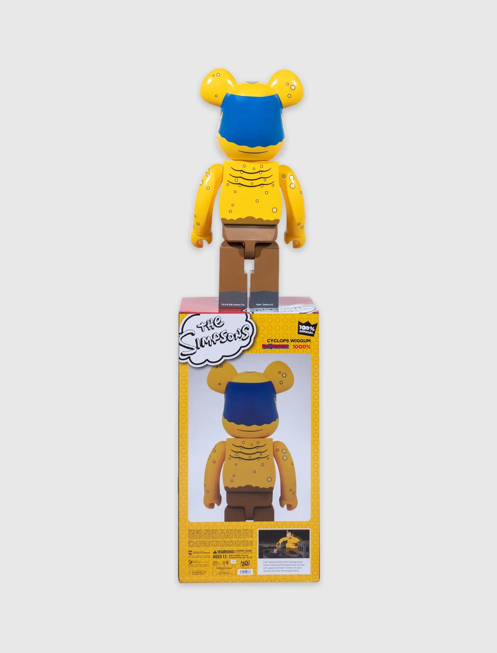 SIMPSONS CYCLOPS WIGGUM 1000% BE@RBRICK