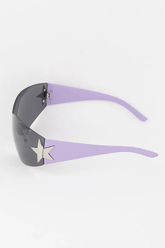 Sports Star Shield Sunglasses