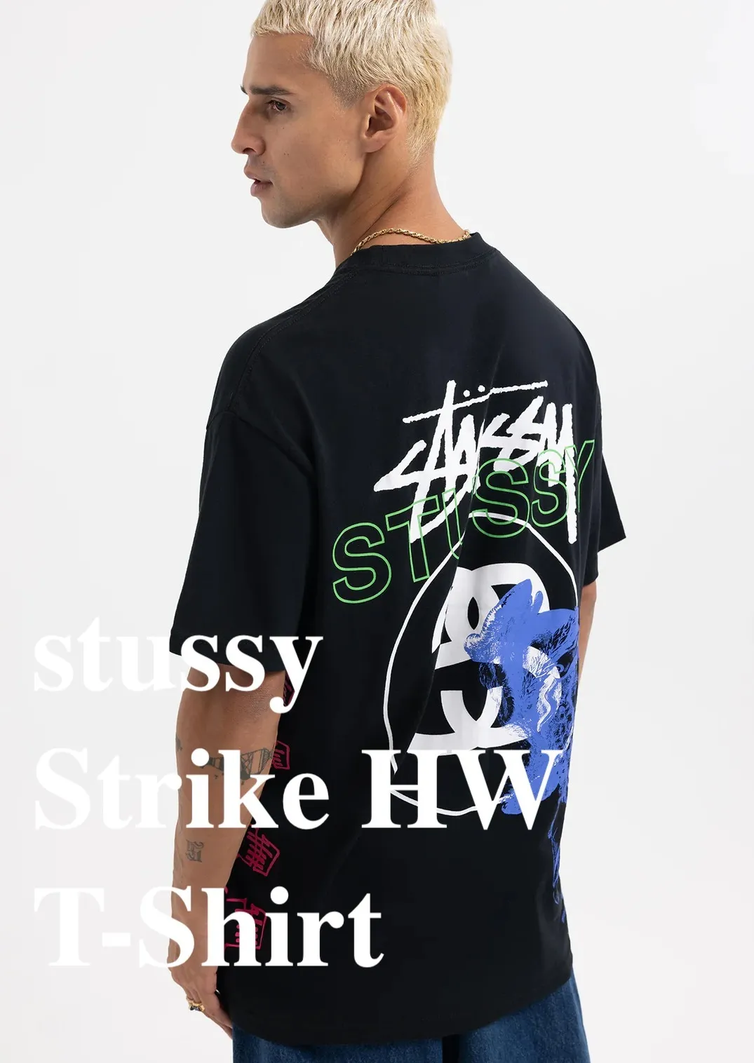 STUSSY  |Street Style Short Sleeves Logo Skater Style T-Shirts