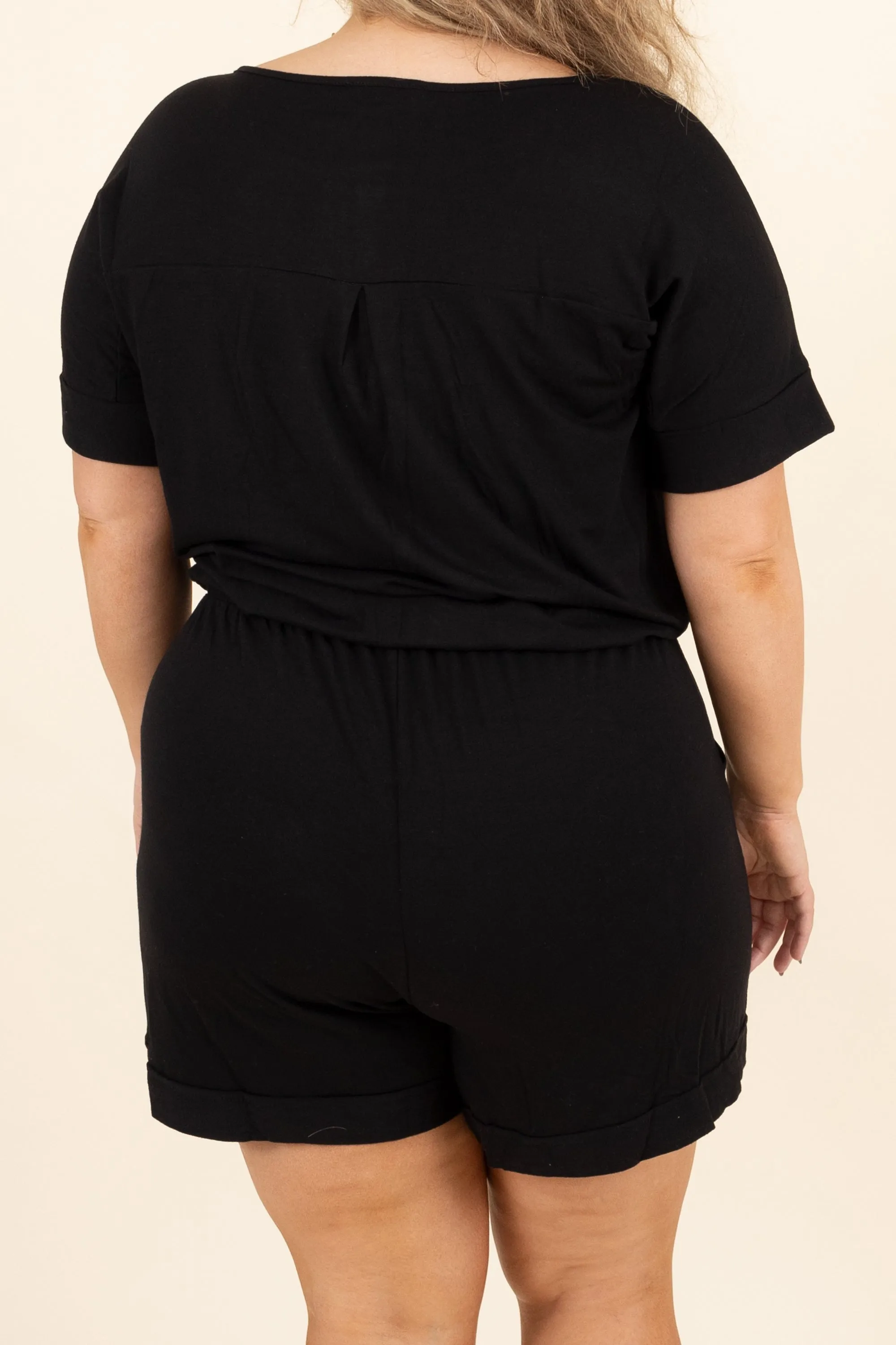 The Best Attitude Romper, Black