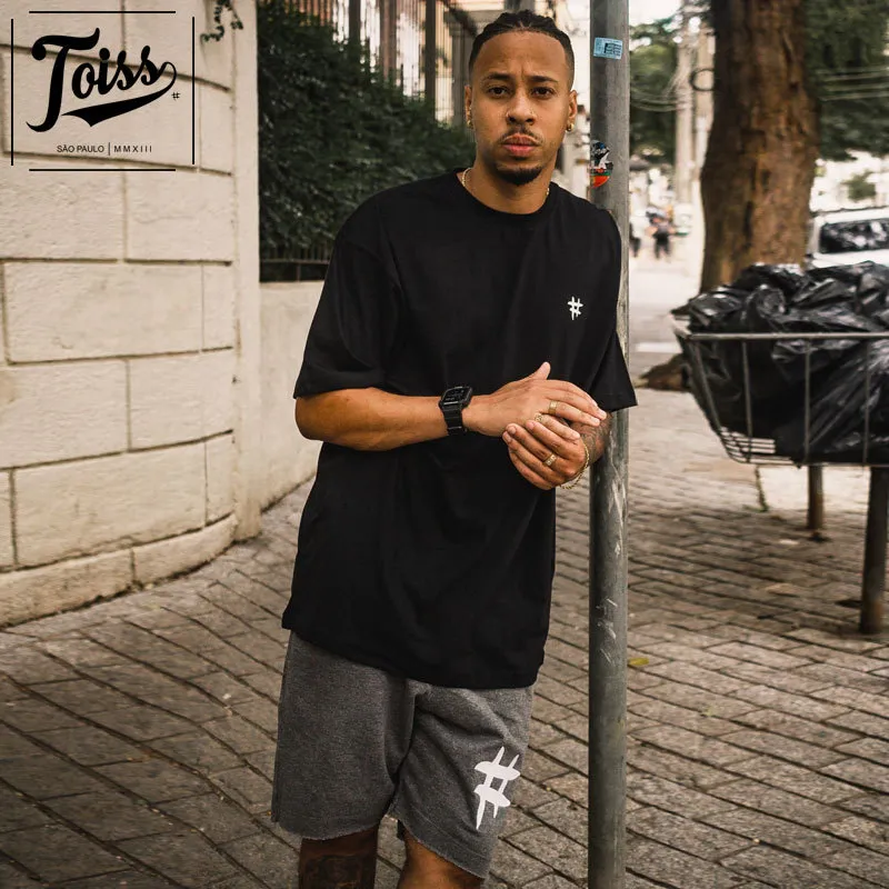 TOISS  |Street Style Plain Cotton Short Sleeves T-Shirts