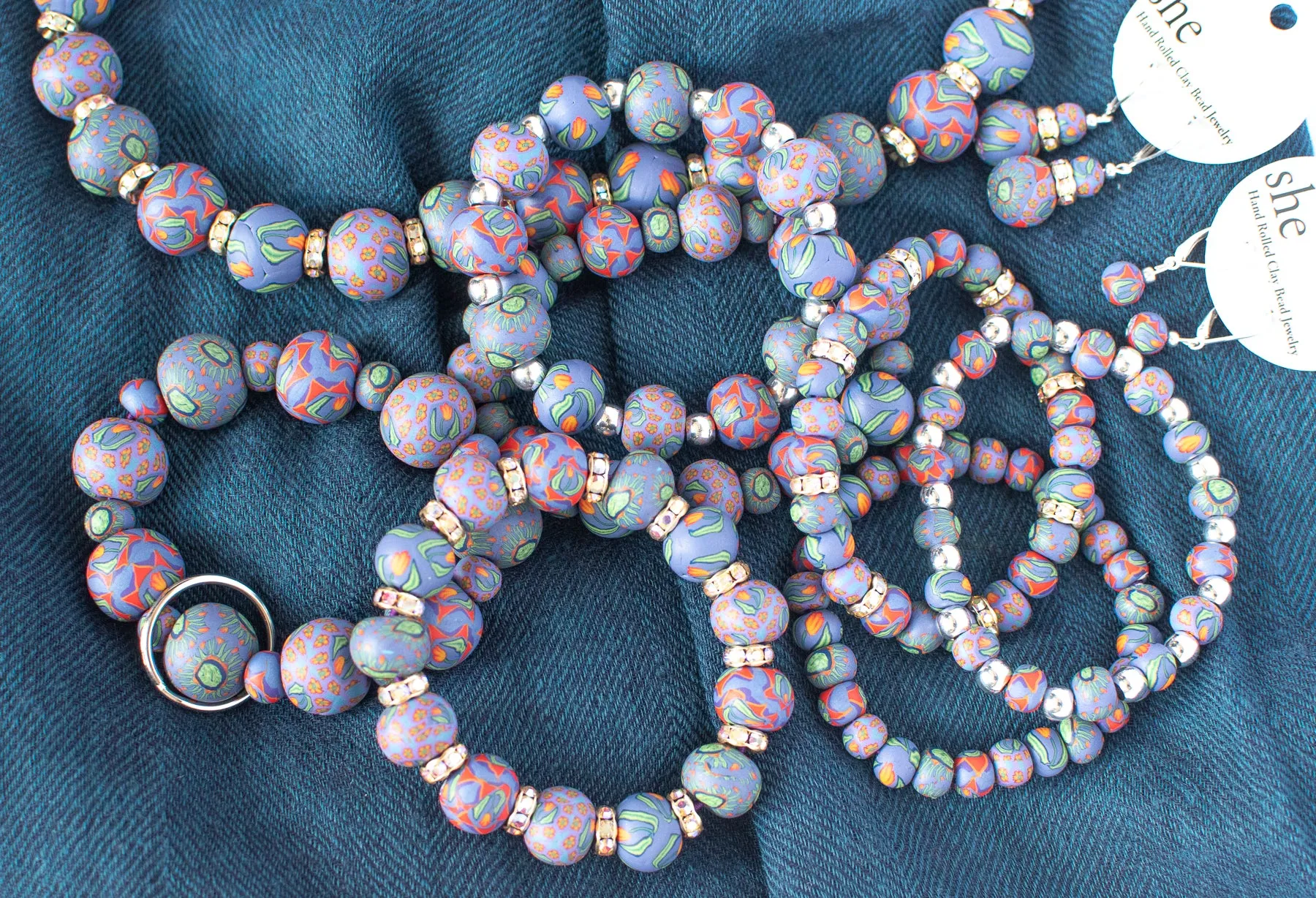 Tula Jumbo Bead Crystal Necklace