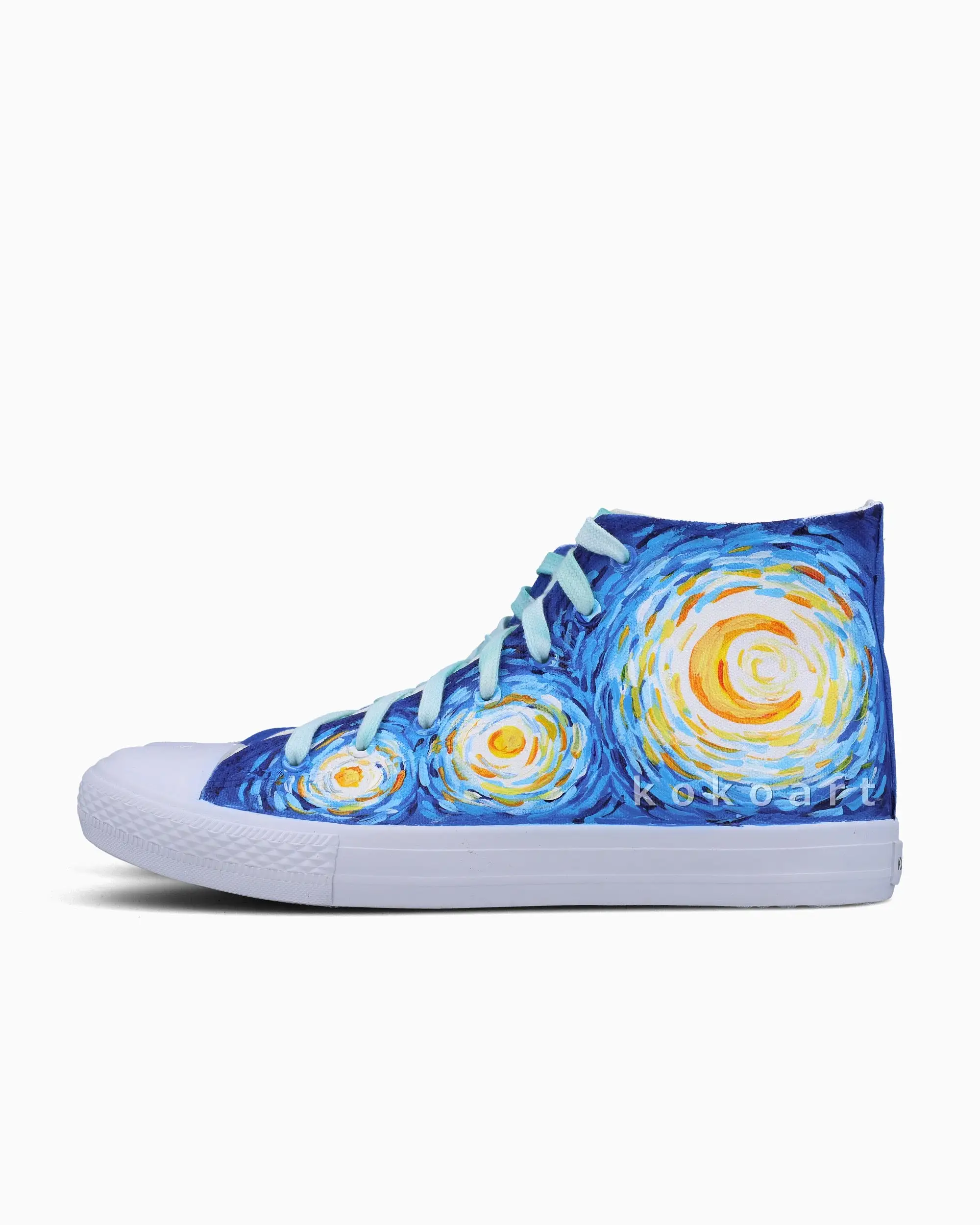 Van Gogh Starry Night Hand Painted Shoes