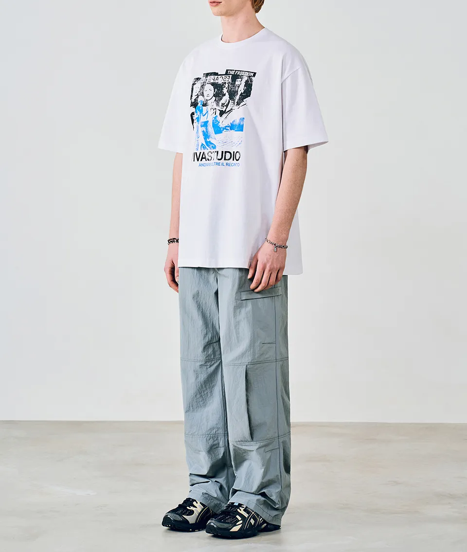 vivastudio  |Street Style Cotton Short Sleeves Logo T-Shirts