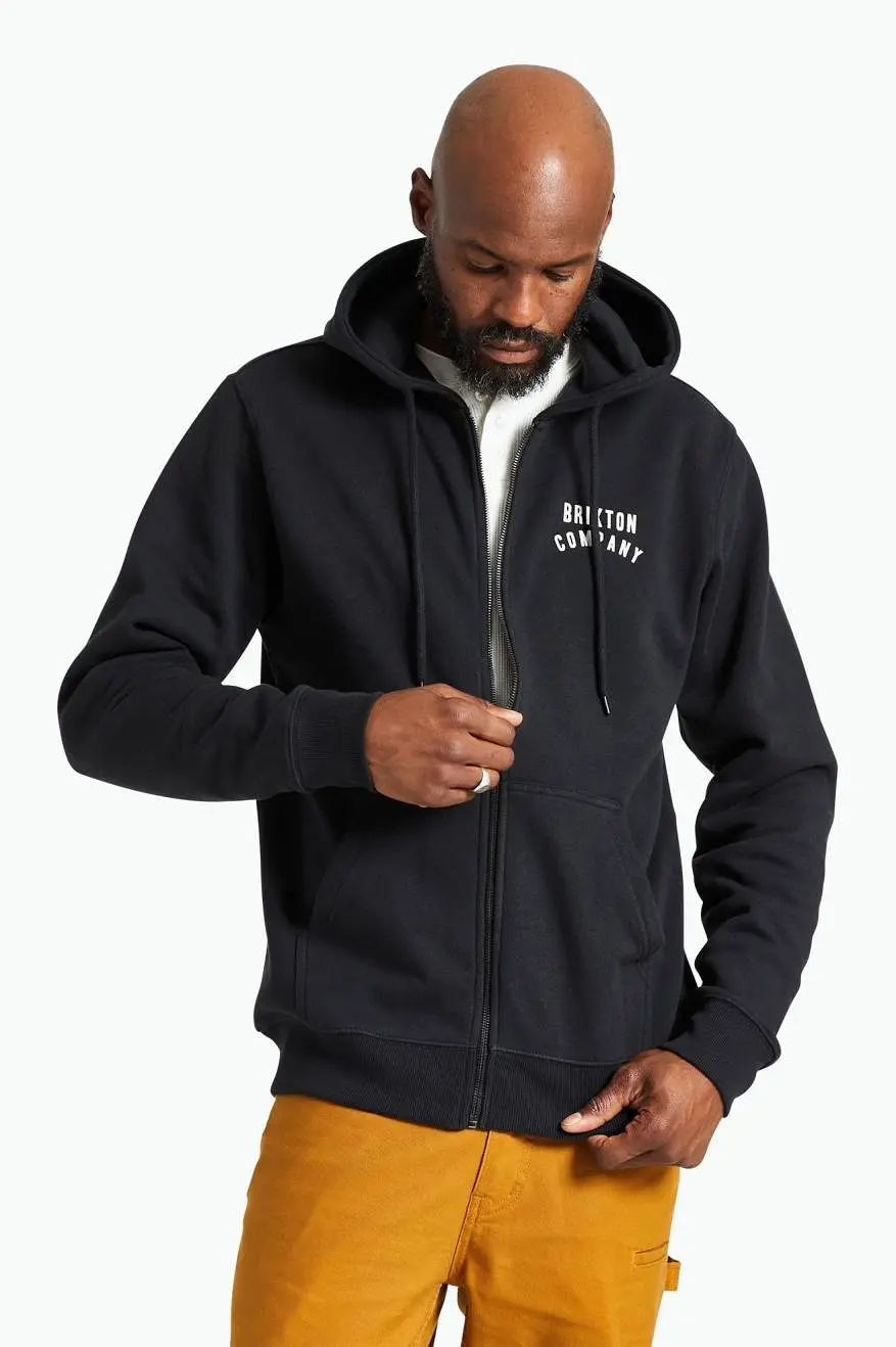 Woodburn Fleece Full Zip - Black