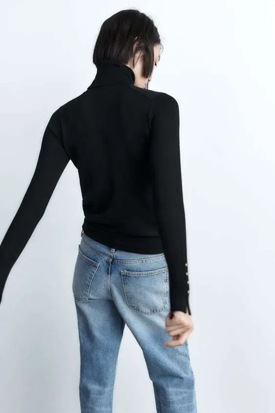 ZARA  |Casual Style Street Style Long Sleeves Plain