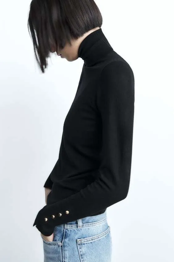 ZARA  |Casual Style Street Style Long Sleeves Plain