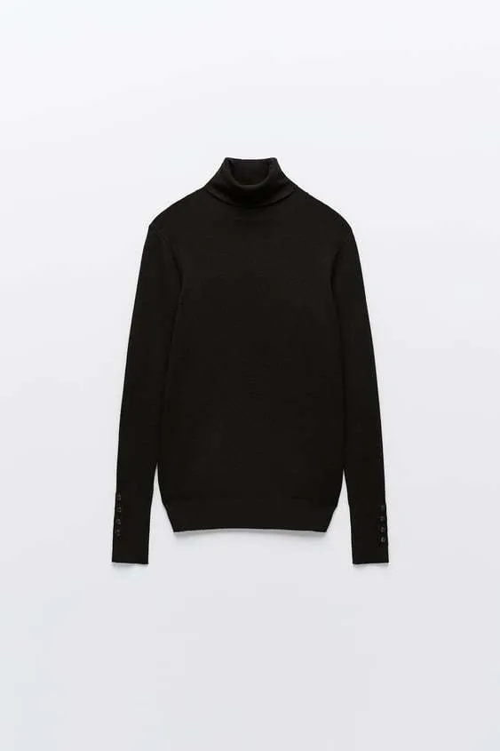 ZARA  |Casual Style Street Style Long Sleeves Plain