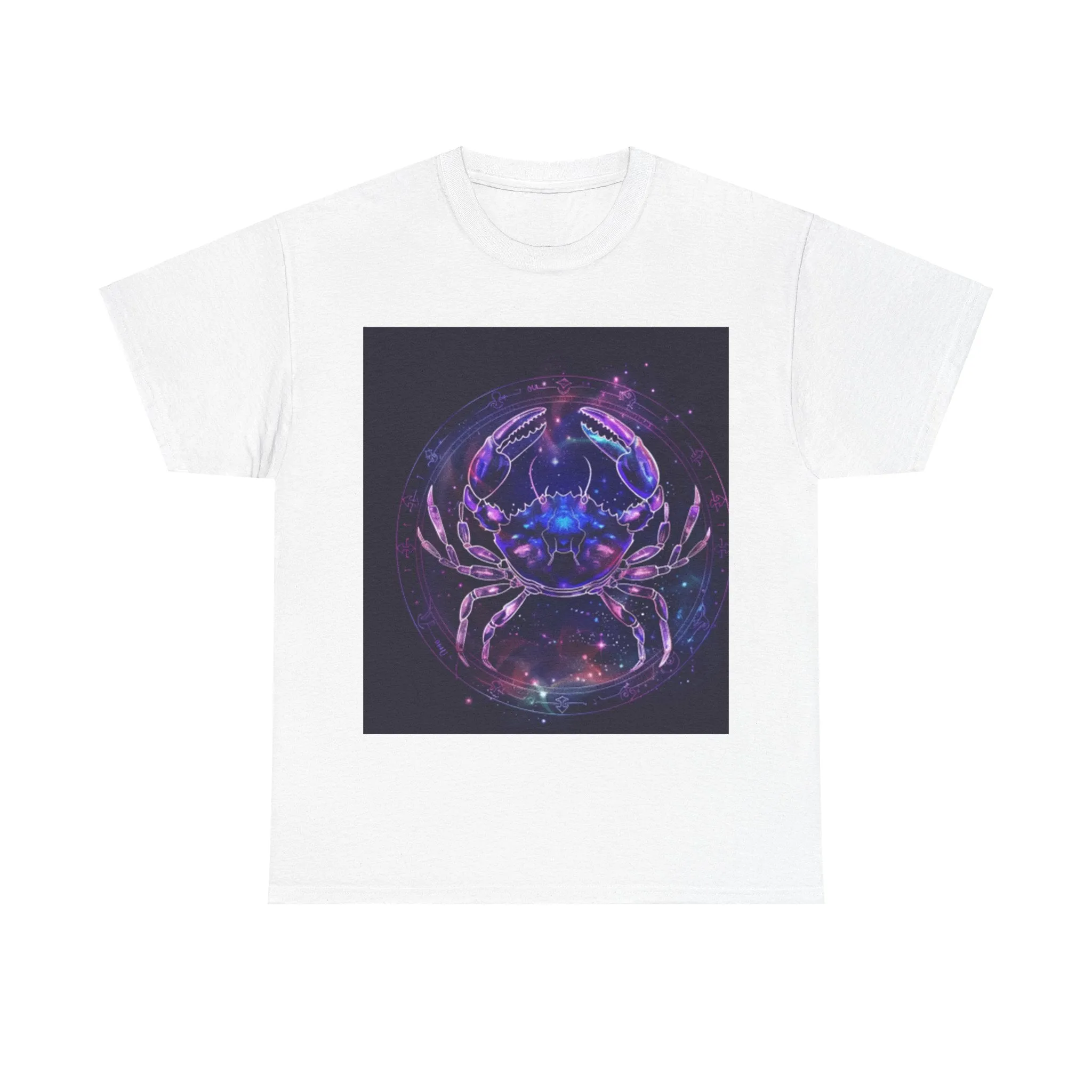 Zodiac Cancer Unisex Heavy Cotton Tee