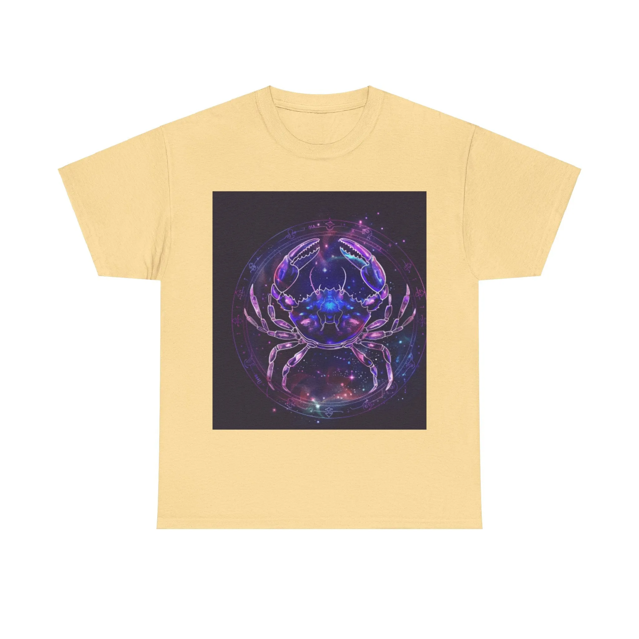 Zodiac Cancer Unisex Heavy Cotton Tee