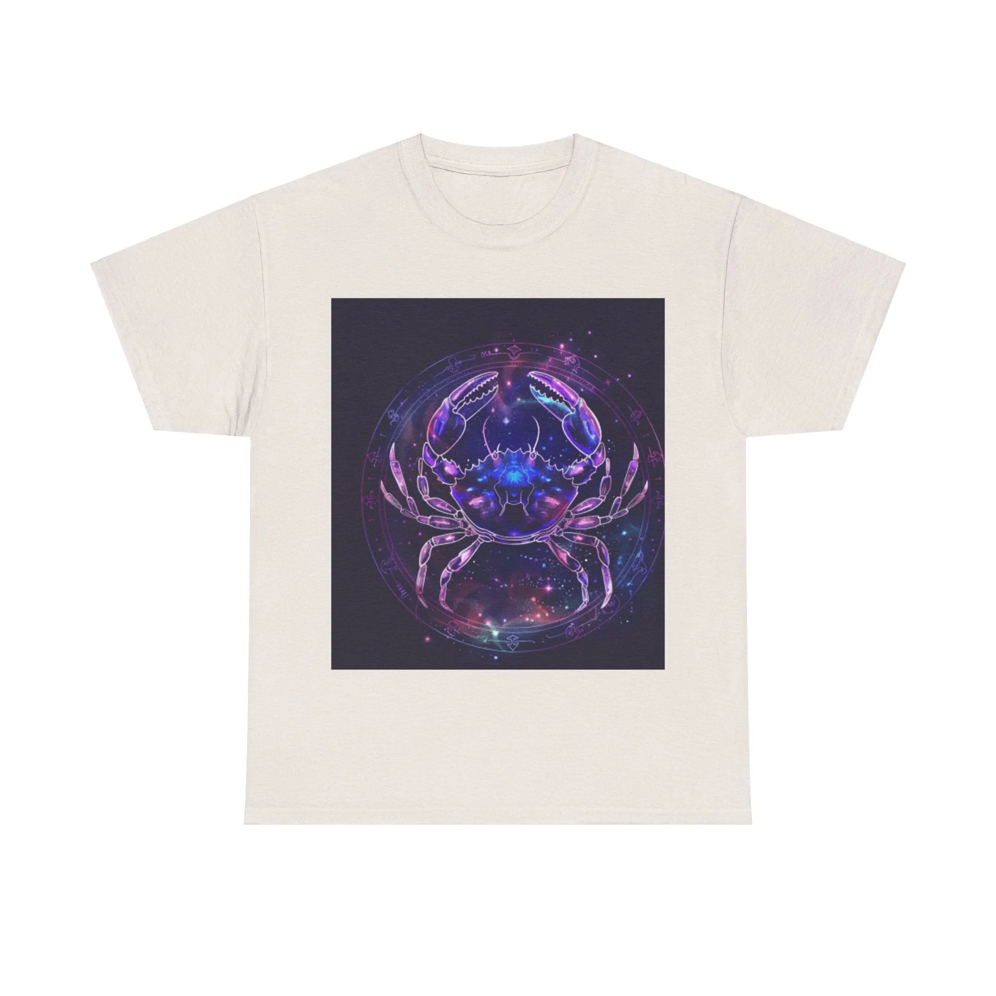 Zodiac Cancer Unisex Heavy Cotton Tee