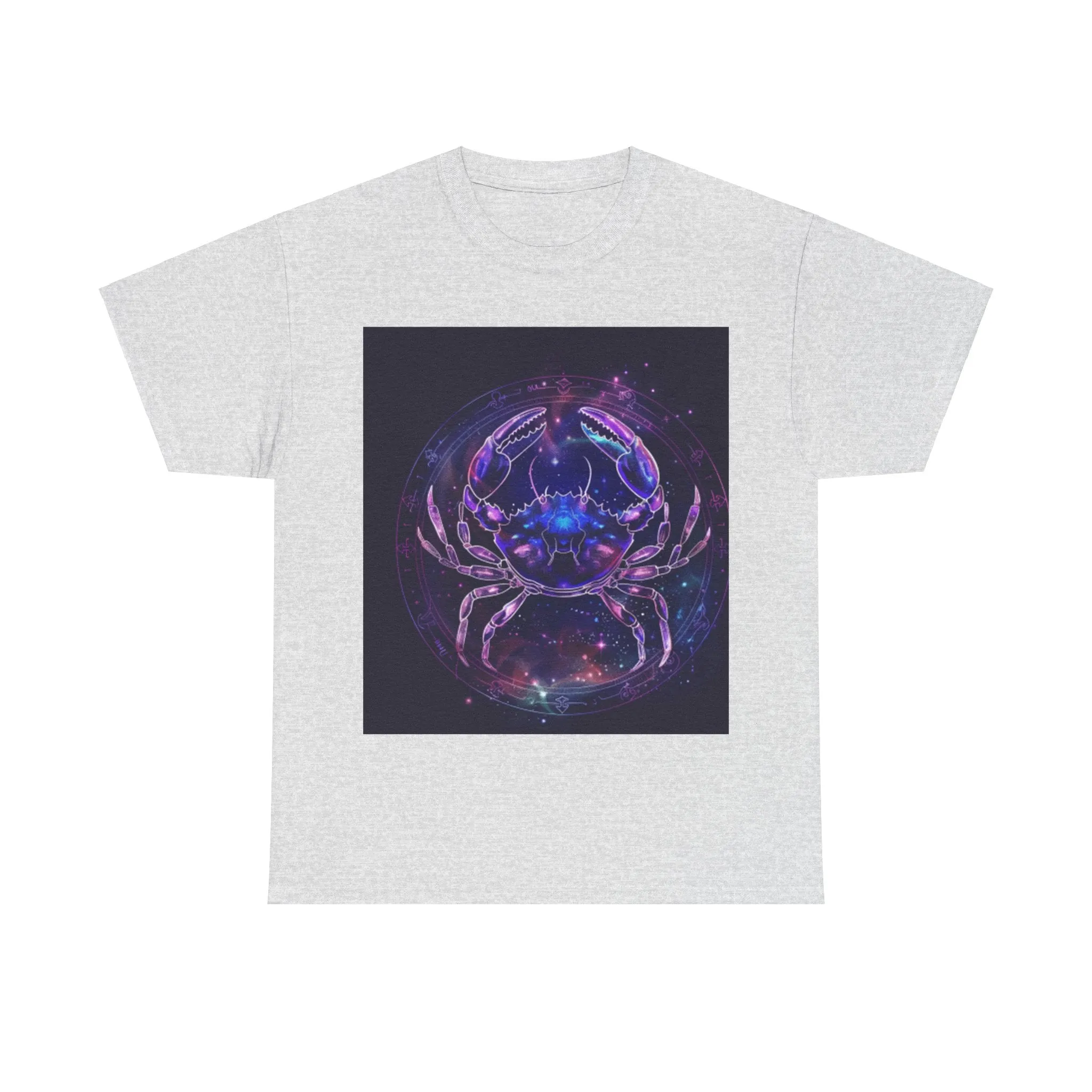 Zodiac Cancer Unisex Heavy Cotton Tee