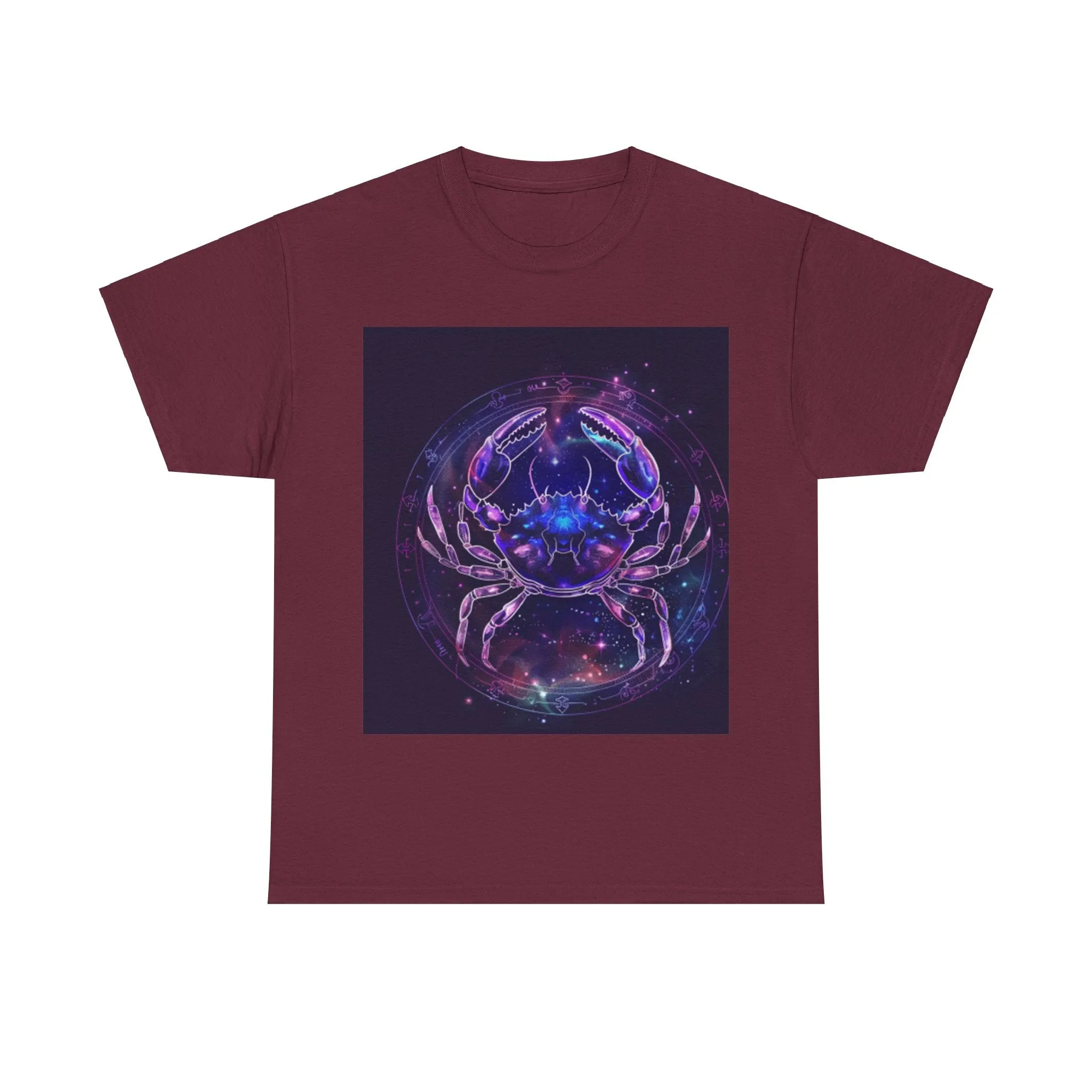 Zodiac Cancer Unisex Heavy Cotton Tee