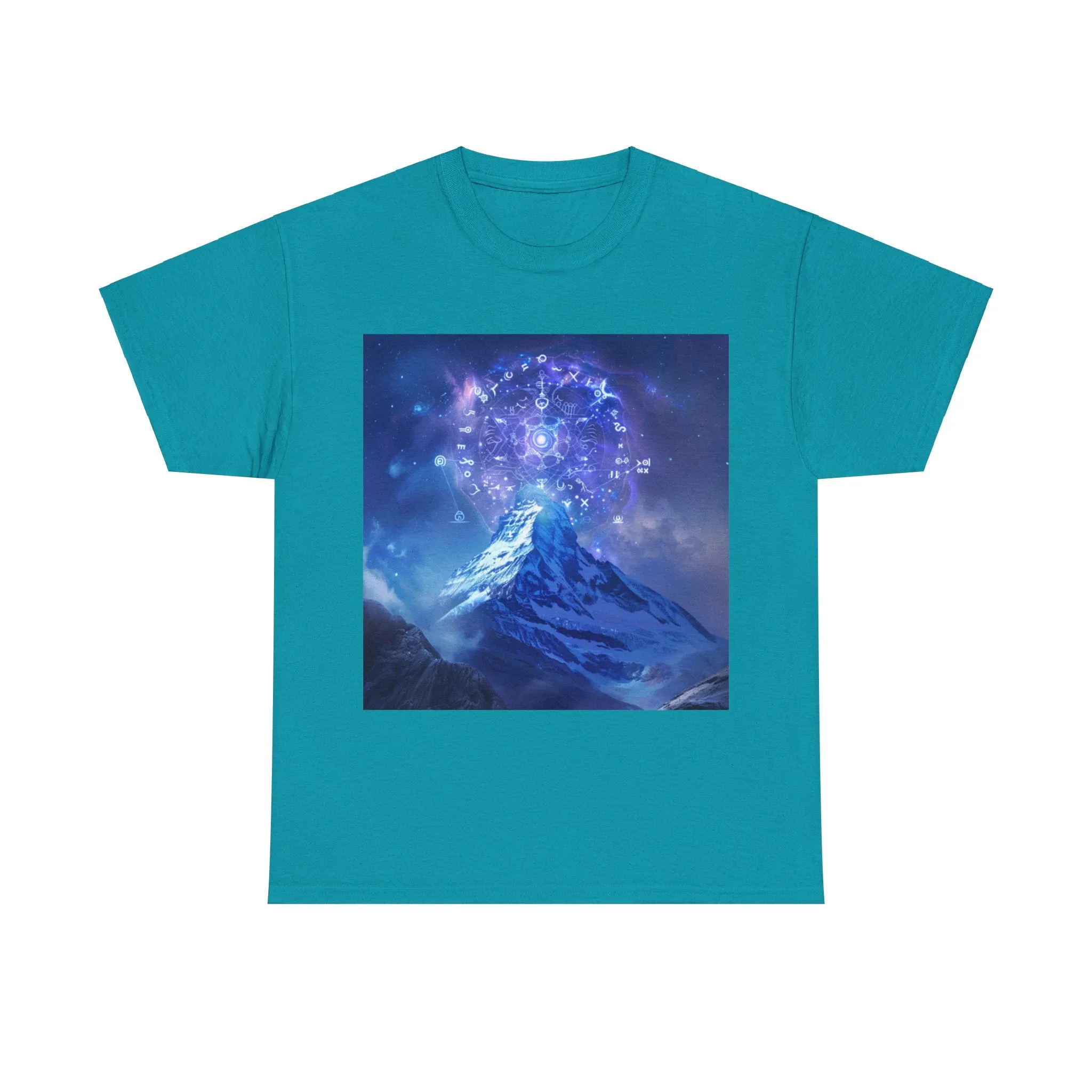 Zodiac mountain Unisex Heavy Cotton Tee